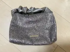 リリーブラウン　スパンコールバッグ