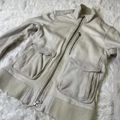 SHIPS JET BLUE シップス　レザージャケット　ライダース