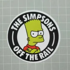ザ・シンプソンズ　防水ストリートステッカー