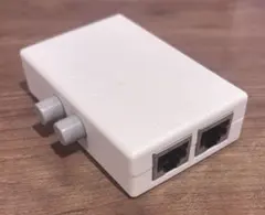 RJ45 ネットワーク切り替えスイッチ 2ポート