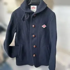 DANTON ネイビー ピーコート ウールコート