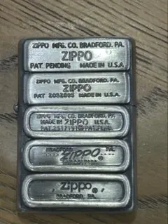 ZIPPO 限定歴代ボトムスタンプ 2005年製 美品 - メルカリ