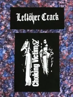 布パッチ Choking Victim & Leftöver Crack CRS