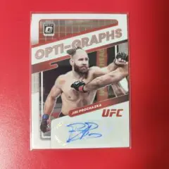 UFC　元王者　イリー・プロハースカ　サインカード UFC Topps chrome 2025 イリー・プロハースカ サインカード