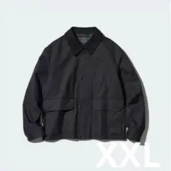 最安値★ ユニクロ★ユーティリティショートブルゾン★ブラック★XXL