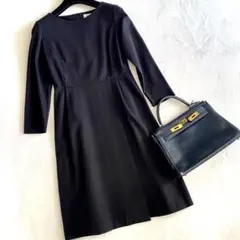 UNITED ARROWS 日本製 黒フォーマルワンピース 38