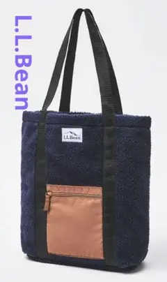 エルエルビーン フリース トートバッグ カバン ネイビー 新品未使用