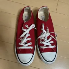 CONVERSE レッド スニーカー ローカット