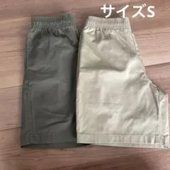 カーキ、ベージュ ショートパンツ　2枚セット
