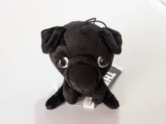 THE DOG　ザ・ドッグ　黒パグ　ぬいぐるみマスコット