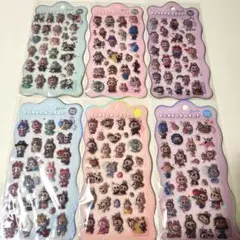 ラブブBONBON DROPシール6枚セット