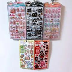 うるちゅるポップシール　平成はっぴーフォン　モンチッチ　シール