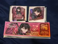 ツイステ 寮服 リドル 箔押しビッグクリアカード チケット風カード 2点