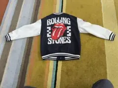 Rolling Stones スタジャン ネイビー・ホワイト