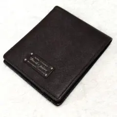 マスターピース 二つ折り財布 サフィアーノレザー ブラウン 美品のサムネイル