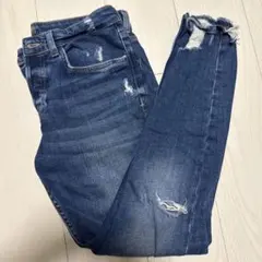 【値引きOK】ZARA MAN スキニーデニム ダメージ加工 EUR40のサムネイル