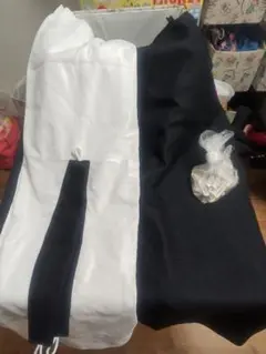 カーテンセット(ブラック&ホワイト)