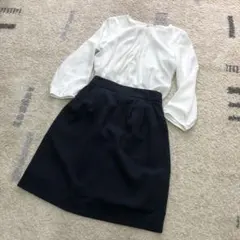 visタイトスカートネイビー