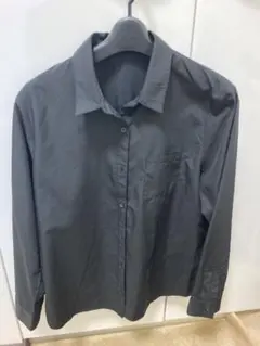 黒長袖シャツL定価約3000円ハニーズレディース約8回着用ポリエステル100％