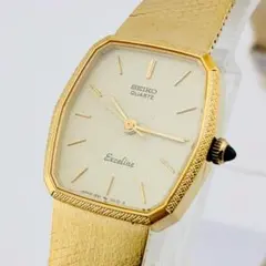 【電池交換済】SEIKO　EXCELINE　レディース腕時計　1221-5030