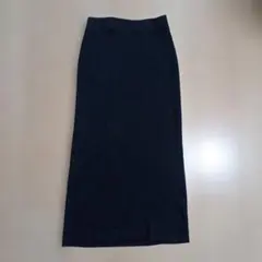 リブニット　ナロースカート