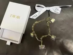 Dior 星型 チャーム キーリング キーホルダー ゴールド ノベルティ