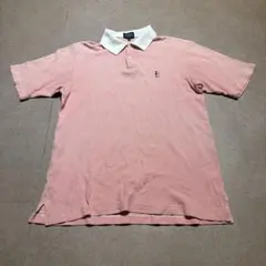 Pearly gates ポロシャツ　半袖　ゴルフ　赤　白　チェック　2