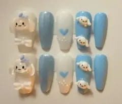 サンリオシナモロールネイルLサイズのサムネイル
