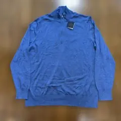 Brooks Brothers スーピマコットン ハーフジップアップセーター