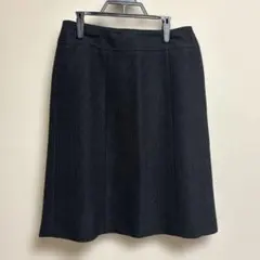 ORIHICA ツイード スカート セレモニー 黒 9 Mサイズ ラメ ビジネス