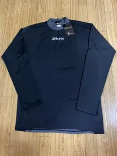 新品ATHLETA長袖プラクティスシャツ黒o-rei