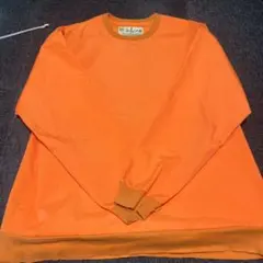 BEAMSオレンジ ナイロントレーナー