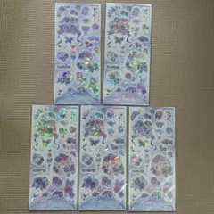 Météore ホログラム ステッカー 5セット