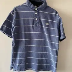 サクラ様専用 Canterbury ネイビーストライプポロシャツ