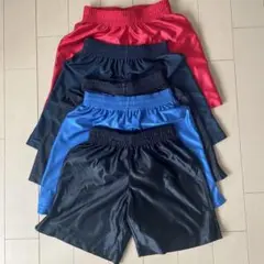 サッカーハーフパンツ4枚セット