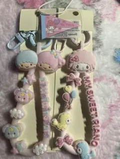 サンリオ ラバーコードキーホルダー キャラクター大賞 キキララ メロディ