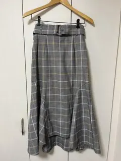 snidel スナイデル チェック マーメイドスカート