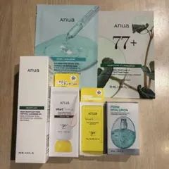 anua クレンジング ミスト　UVサンスティック　トーンアップクリーム