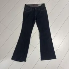 レディース フレアデニムパンツ