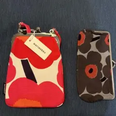 mame様専用⭐︎値下げしました⭐︎新品⭐︎マリメッコ⭐︎がま口ポシェットと財布