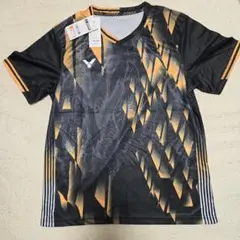 【L】Victor バドミントン ゲームシャツ 奈良岡功大 ビクター