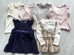80サイズ　女の子　秋冬　まとめ売り　組曲　赤ちゃん本舗　西松屋　ワンピース