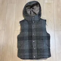 【美品】ハリスツイード100周年モデル　ダウンベスト