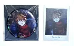 原神 タルタリヤ 冬夜の戯劇 執行官 缶バッジ カード