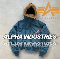 希少配色 90's USA製 ALPHA N-2B フライトジャケット シルバー - メルカリ