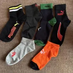 PUMA プーマ　21〜23cm 靴下　お得　ソックス　キッズ　男の子　６足組