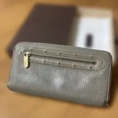 Louis Vuitton グレー 長財布 BOX付き