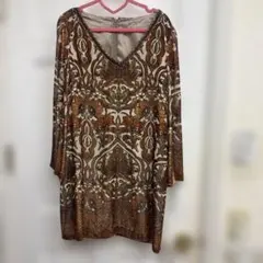 美品 GRACE CONTINENTL 花柄 シースルー トップス - メルカリ