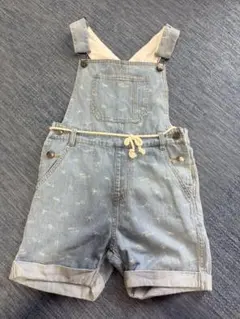 INSECT COLLECTION デニム オーバーオール ショートパンツ