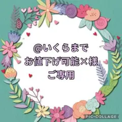 @いくらまでお値下げ可能×様 ご専用